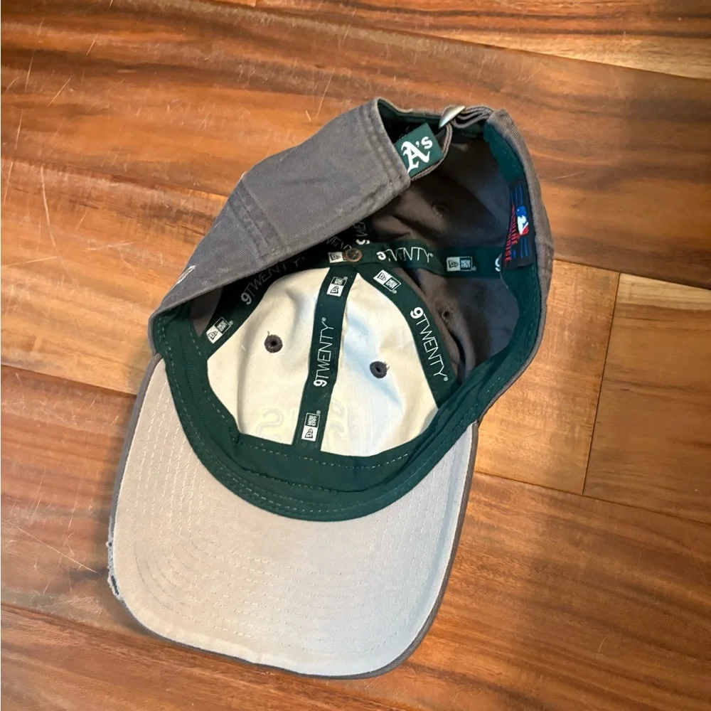 New Era Kids Cap - Gray with Green‎ Logo